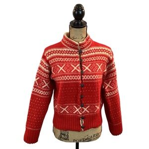 Nansen Norway Knitwear Cardigan Wool Sweater